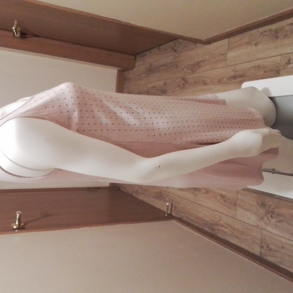 New! JR pink knit sundress with bling! Size S/M. Tags attached.